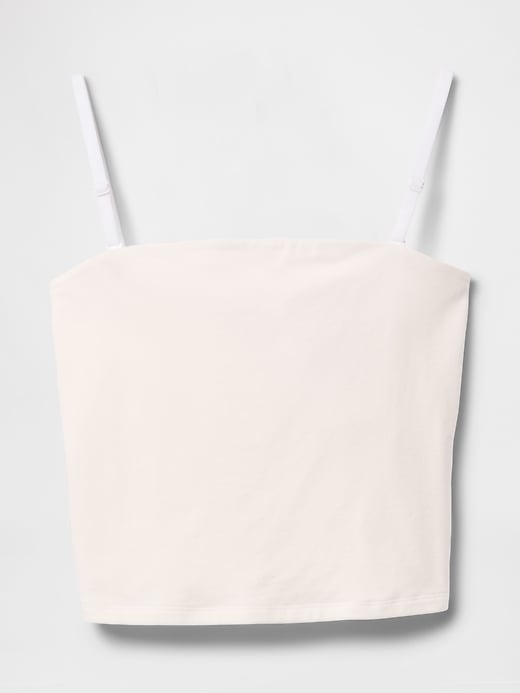 top a tubino corto a maglia stretta