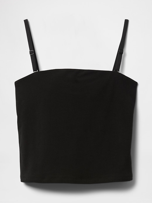 top a tubino corto a maglia stretta