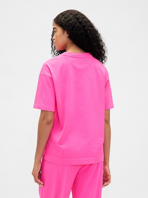 maglietta oversize pesante