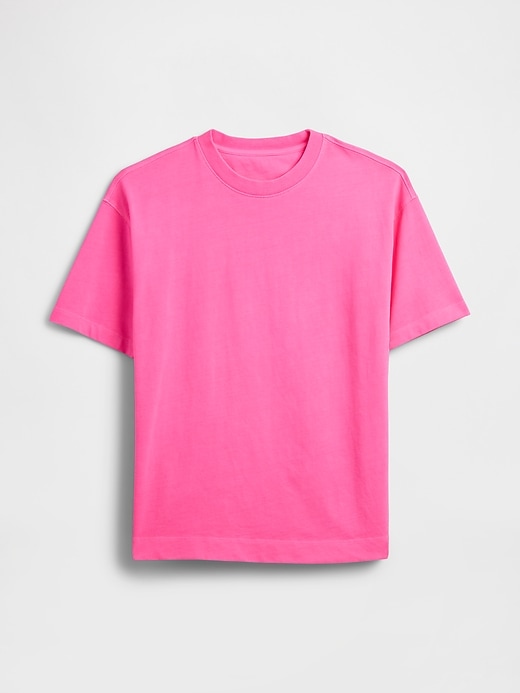 maglietta oversize pesante