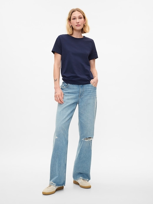 t-shirt vintagesoft in cotone biologico