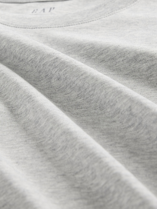 t-shirt corta oversize in cotone supima