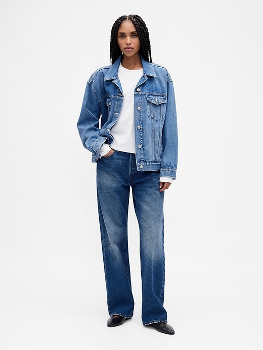 t-shirt corta oversize in cotone supima