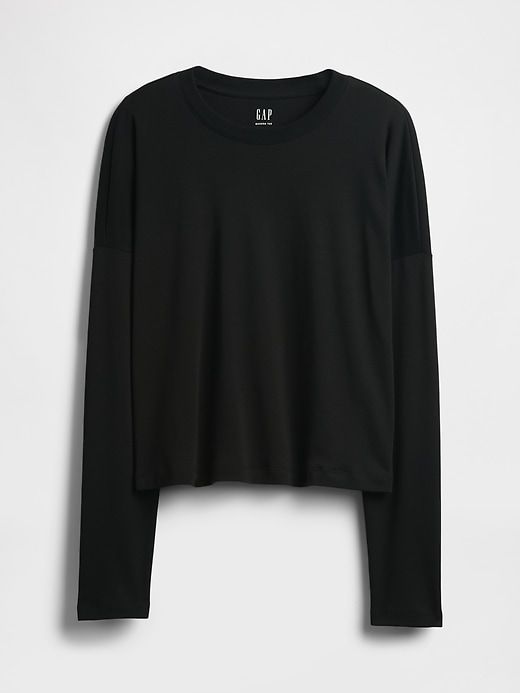 t-shirt corta oversize in cotone supima