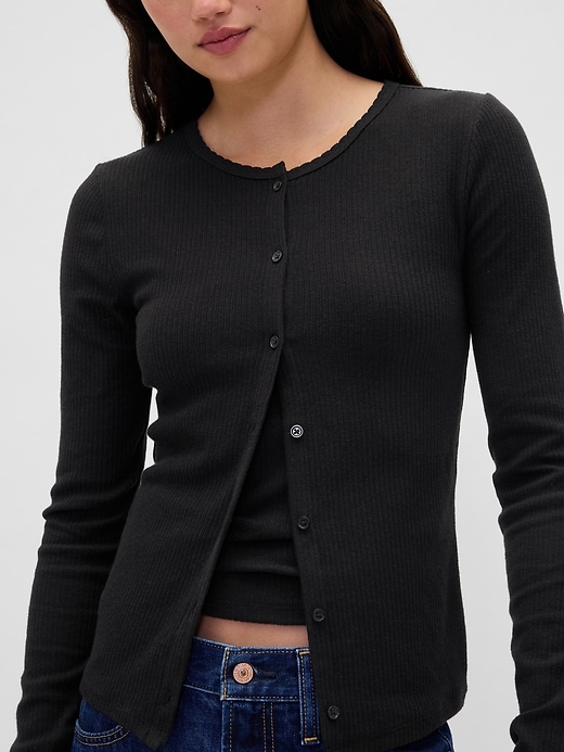 cardigan traforato