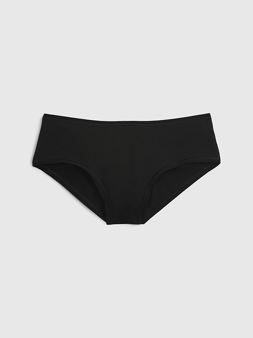 pantaloni a vita bassa in cotone elasticizzato biologico