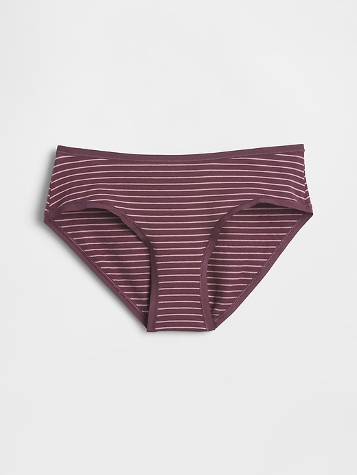 pantaloni a vita bassa in cotone elasticizzato biologico