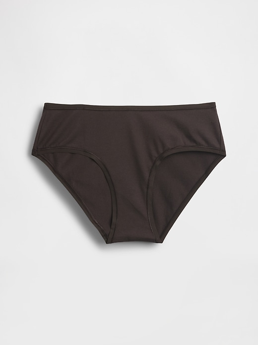 pantaloni a vita bassa in cotone elasticizzato biologico