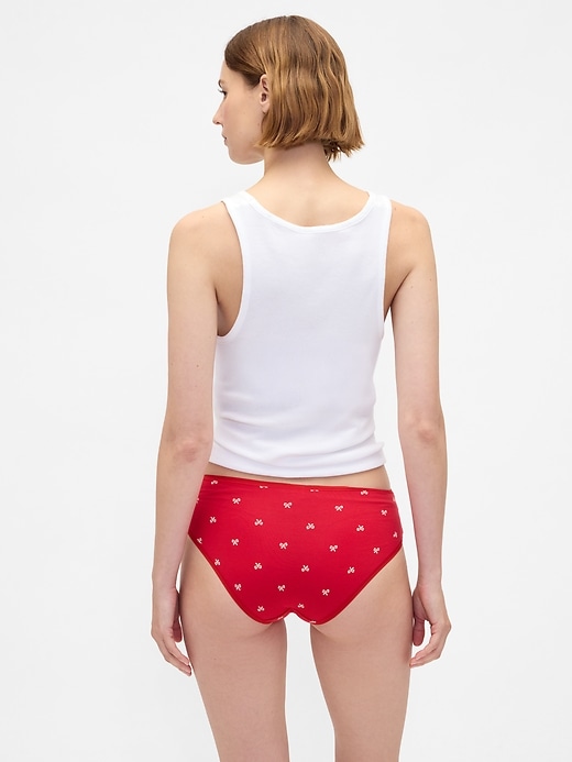 pantaloni a vita bassa in cotone elasticizzato biologico