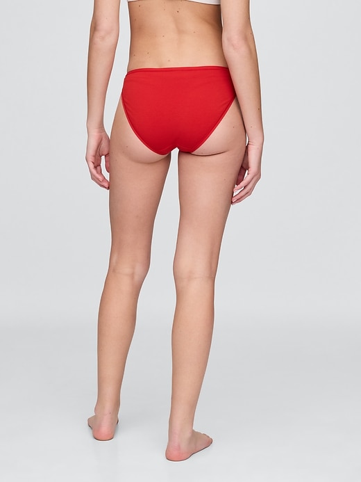 bikini in cotone elasticizzato biologico