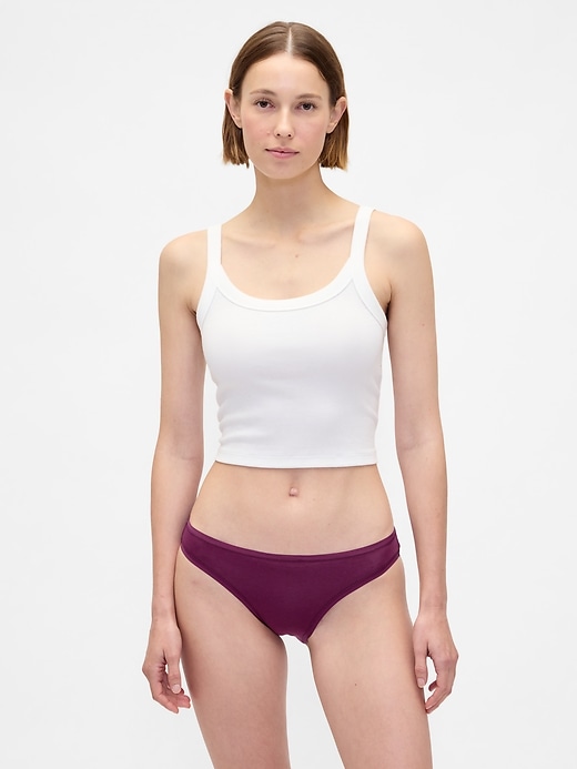 bikini in cotone elasticizzato biologico