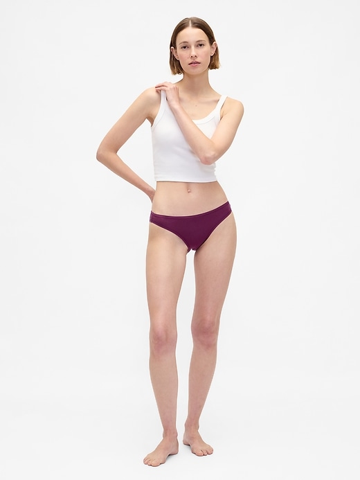 bikini in cotone elasticizzato biologico