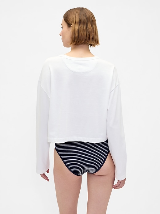 bikini in cotone elasticizzato biologico