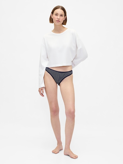 bikini in cotone elasticizzato biologico