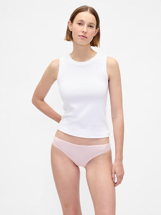 bikini in cotone elasticizzato biologico