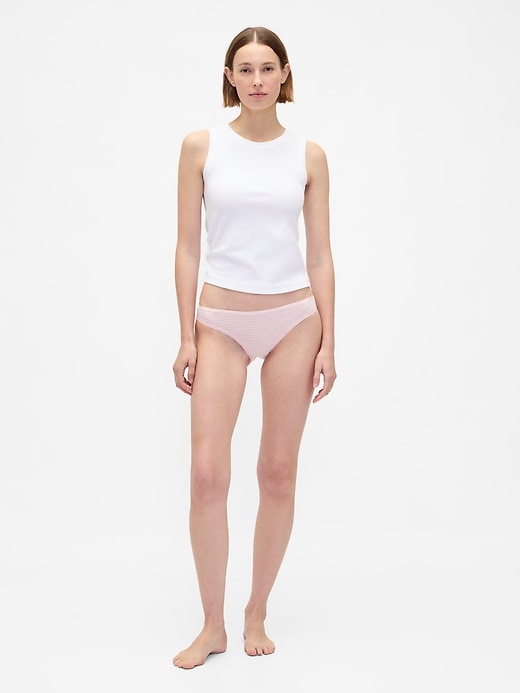bikini in cotone elasticizzato biologico