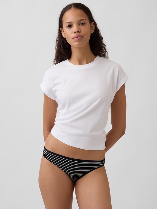 bikini in cotone elasticizzato biologico