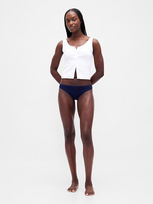 bikini in cotone elasticizzato biologico