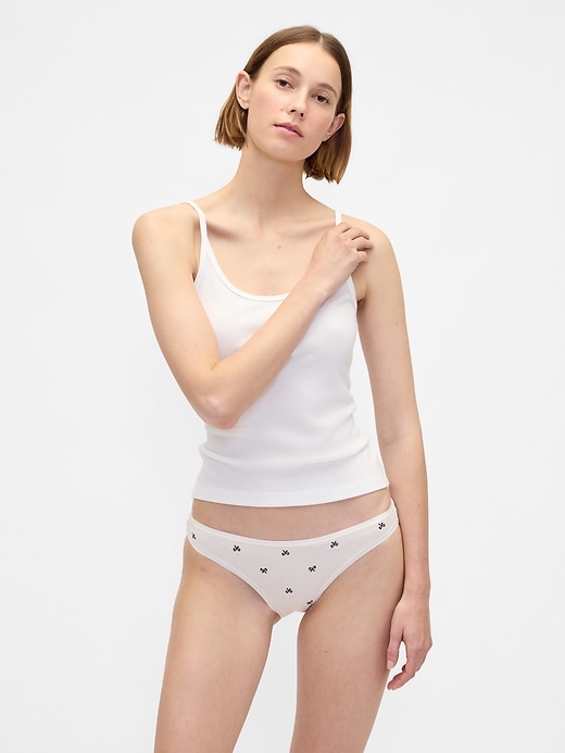bikini in cotone elasticizzato biologico