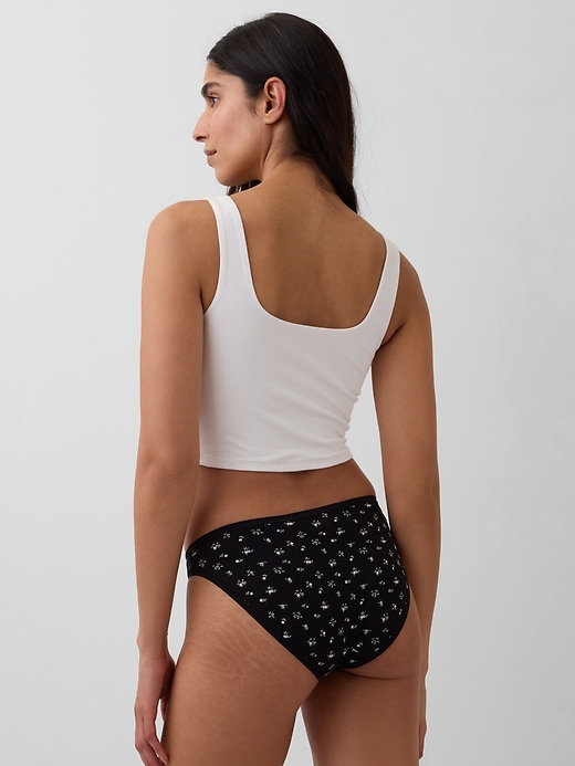 slip bikini in cotone elasticizzato biologico confezione da 3