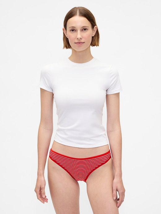 bikini in cotone elasticizzato biologico confezione da 3