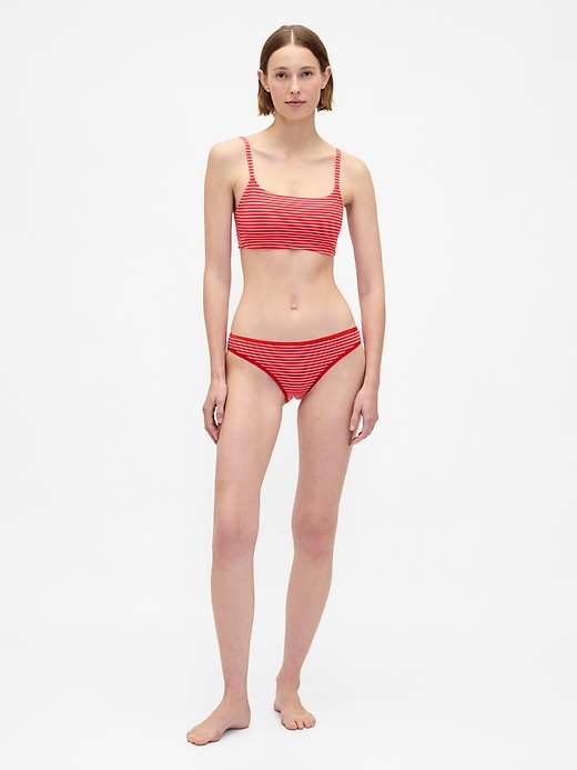 bikini in cotone elasticizzato biologico confezione da 3