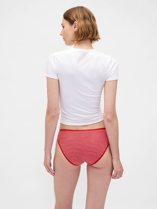 bikini in cotone elasticizzato biologico confezione da 3