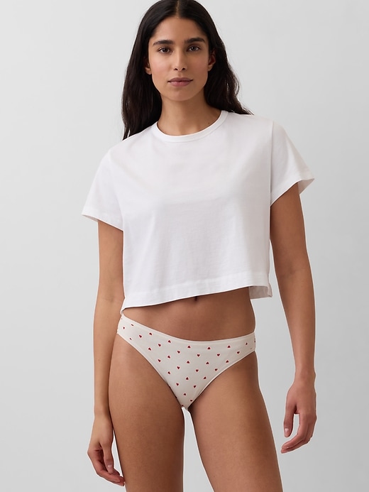 bikini in cotone elasticizzato biologico confezione da 3