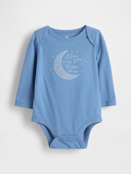 body con stampa in cotone biologico baby first favorites