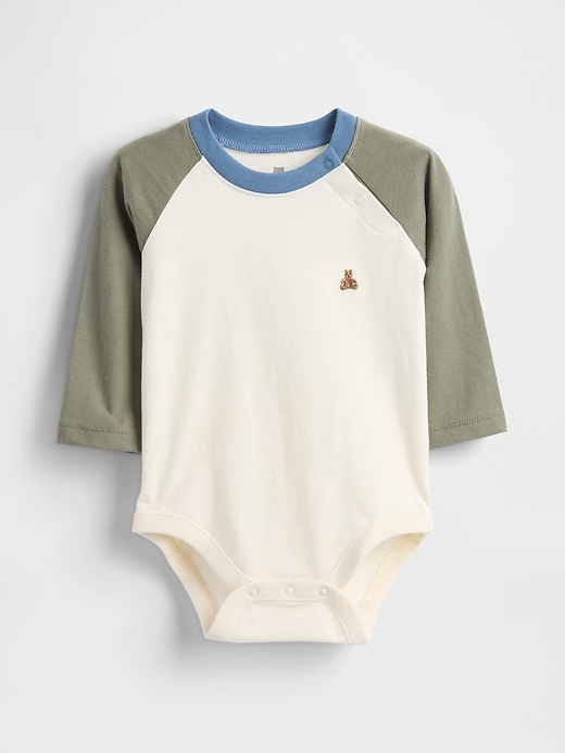 body raglan in cotone biologico baby first favorites