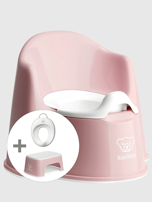 set per laddestramento al vasino babybjorn baby 3 pezzi