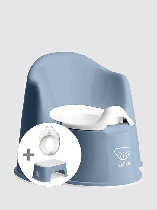 set per laddestramento al vasino babybjorn baby 3 pezzi