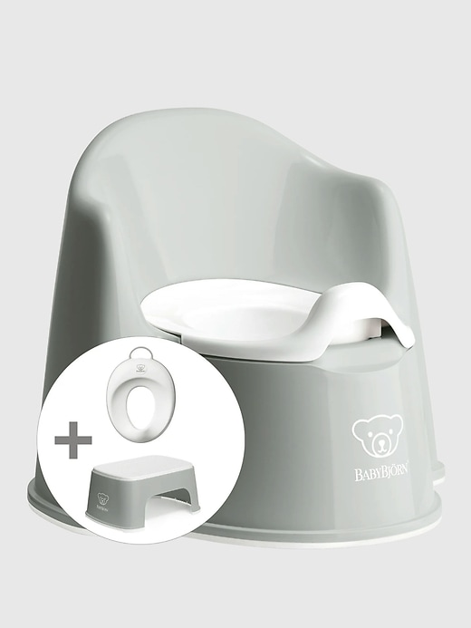set per laddestramento al vasino babybjorn baby 3 pezzi
