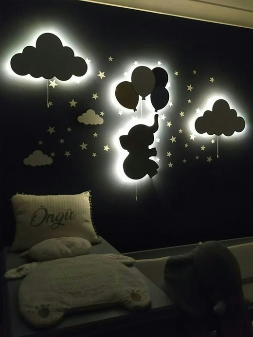 lumidreams applique elephant