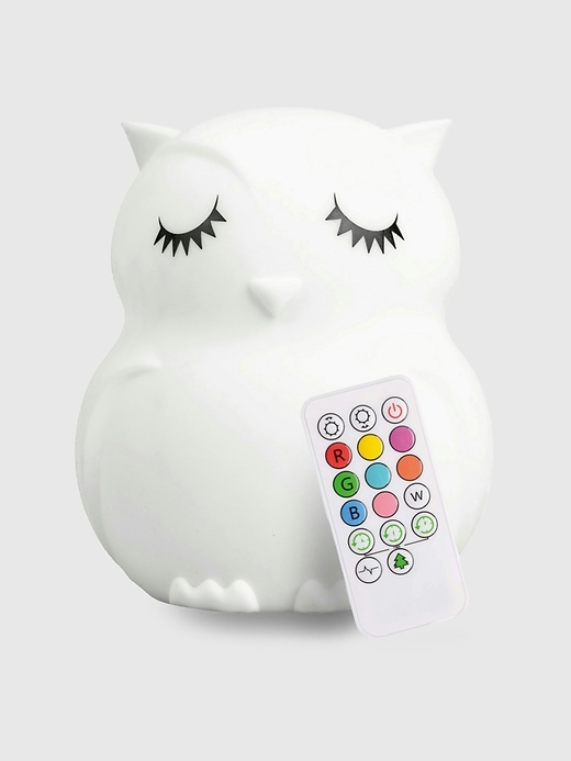 luce notturna a forma di gufo lumipets