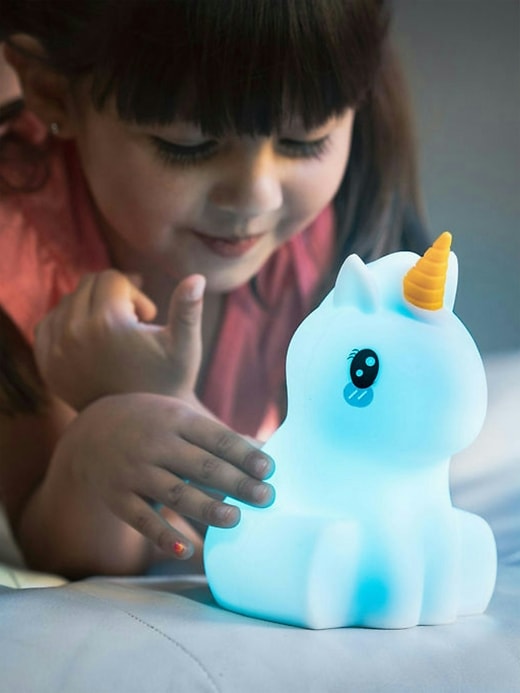 luce notturna a forma di unicorno lumipets