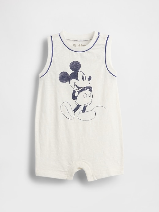gap × disney baby topolino in cotone biologico shorty one-piece