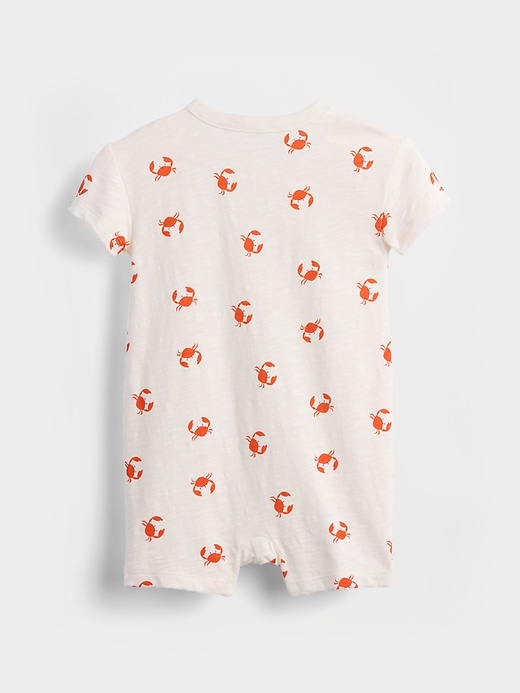 baby pocket shorty one-piece