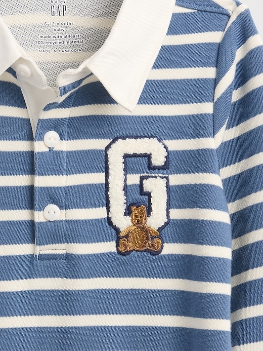 tutina monopezzo con logo baby vintagesoft varsity bear