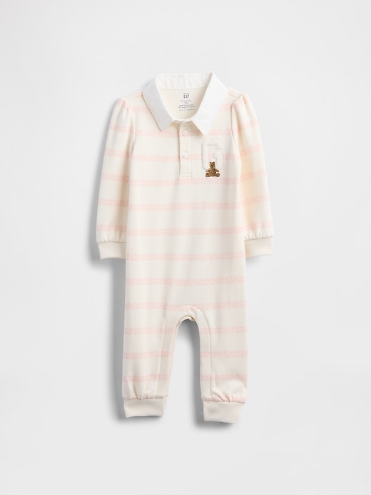 tutina monopezzo con logo baby vintagesoft varsity bear