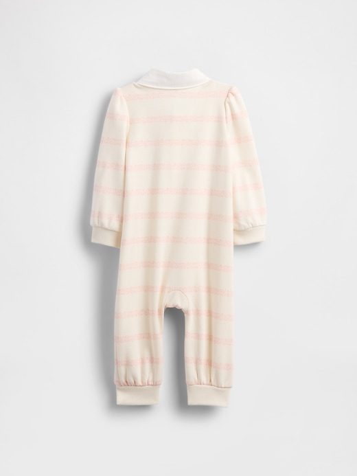 tutina monopezzo con logo baby vintagesoft varsity bear