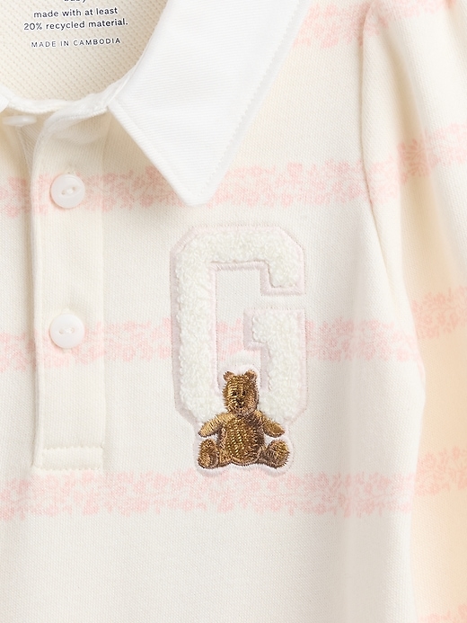 tutina monopezzo con logo baby vintagesoft varsity bear