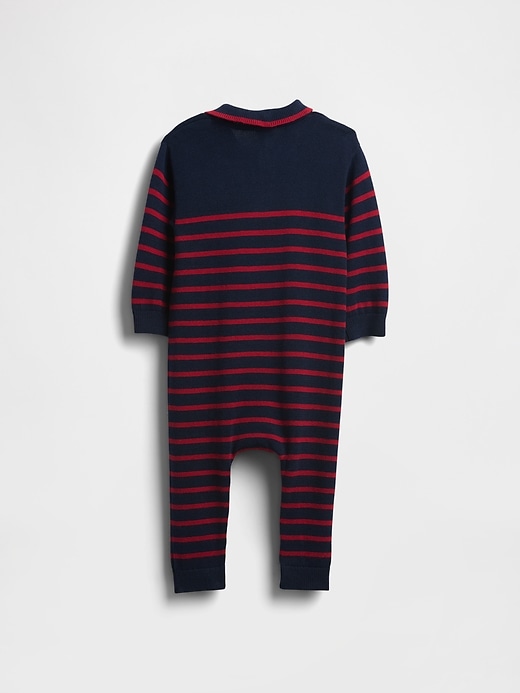 maglione polo per neonati in un unico pezzo