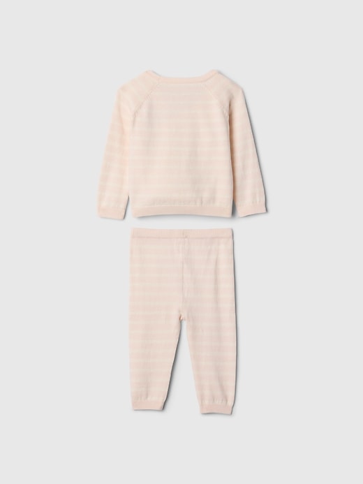 set maglione incrociato per neonato