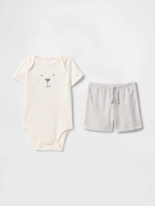 set completo body orsetto baby supima