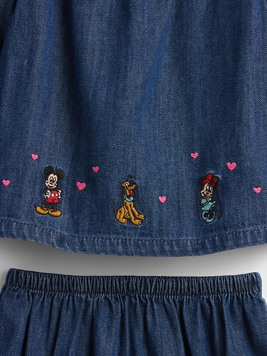 set di abiti in denim per neonati gap × disney