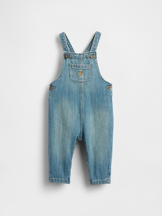 salopette di jeans per neonati