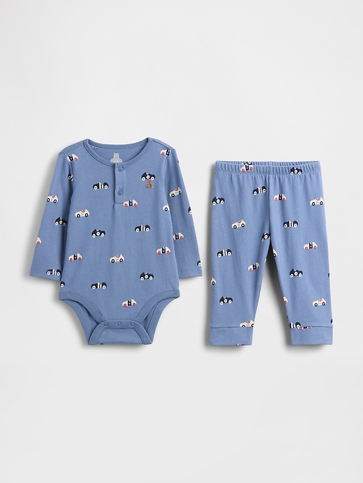 set di body in cotone biologico baby first favorites