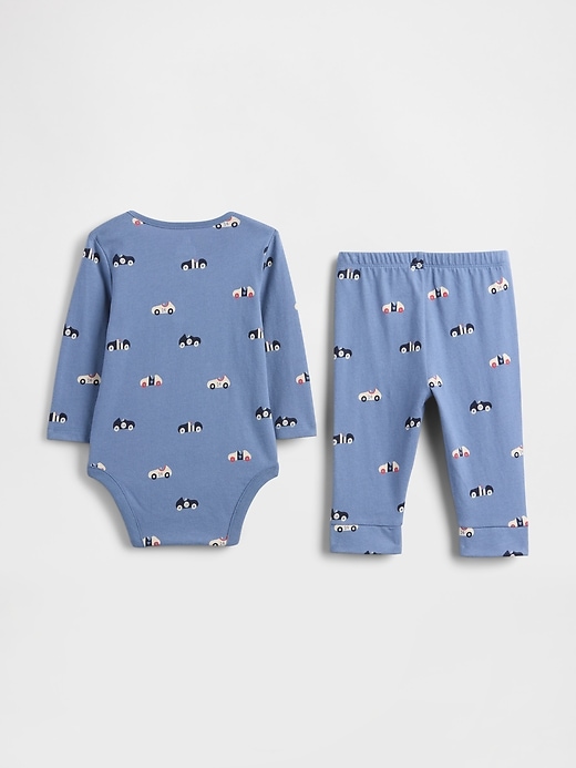 set di body in cotone biologico baby first favorites