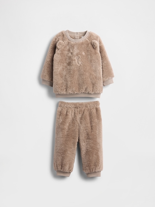 set di vestiti per orsetto sherpa